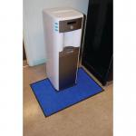 Navy-blue Water-koolermat. Shaped for Water Dispenser. 399483