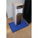 Navy-blue Water-koolermat. Shaped for Water Dispenser. 399483