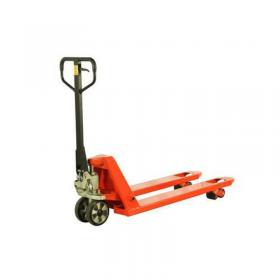 Silent 2.5 tonne pallet truck with rubber steering wheels 399499