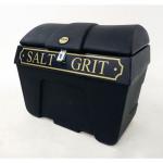 200 Litre Black Grit Bin With Hasp And S