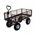 Industrial turntable platform trucks with mesh or plywood bases 399689