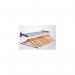 Wall Coat Rack with 10 Wood Anti-theft Hangers 399826