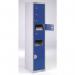 Combination Garment Collector Dispenser Locker - Blue 399851