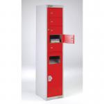 Combination Garment Collector Dispenser Locker - Red 399852