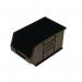 Recycled plastic small parts storage bins, 132 x 150 x 240mm 399868