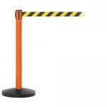 Retractable industrial safety belt barrier 399933