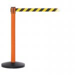 Retractable industrial safety belt barrier 399933