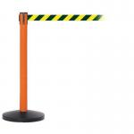 Retractable industrial safety belt barrier 399934