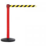 Retractable industrial safety belt barrier 399935