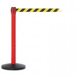 Retractable industrial safety belt barrier 399935