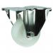Plate Fixing Stainless Steelfixed Castor, 125 mm Nylon Wheel 400293