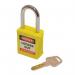 Safety Lockout Padlocks- Yellow (each) 400562
