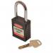 Safety Lockoutpadlock - Black (each) 400565