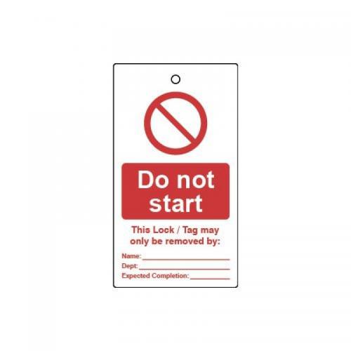 Lockout Tags - Do Notstart (double Sided 10 Pack) 400577