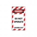 Lockout Tags - Do Notoperate (double Sided 10 Pack) 400580