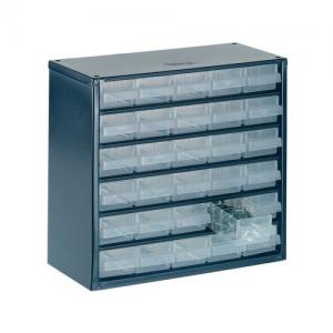 Image of Raaco Professional clear drawer storage cabinets - 283mm height 400601