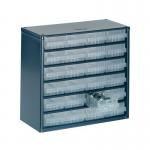 Raaco Professional clear drawer storage cabinets - 283mm height 400602