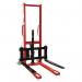 1000kg Manual pallet stackers - adjustable forks 400609