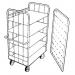 Closed shelf trolleys with rod infills 400625