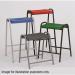 Flat top stacking stools - Set of 4 400819