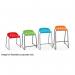 Polypropylene stacking stools - Set of 4 400823