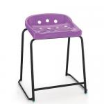 Polypropylene stacking stools - Set of 4 400858