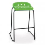 Polypropylene stacking stools - Set of 4 400875