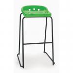 Polypropylene stacking stools - Set of 4 400876