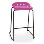 Polypropylene stacking stools - Set of 4 400885