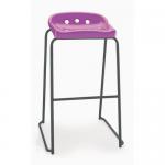 Polypropylene stacking stools - Set of 4 400886