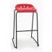 Polypropylene stacking stools - Set of 4 400891