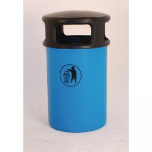 90L Hooded top litter bin 400986