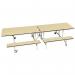 Mobile folding bench 401036