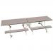 Mobile folding bench 401037