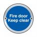 Fire Door Keep Cleardoor Disc - Saa (75 mm Dia.) 401094