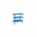 Steel shelf workshop trolleys 401300