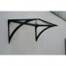 Wall mounted smoking/vaping canopy 401328