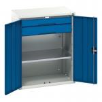 Kitted Cupboard 800 Wide 2 Drawers 1 Shelf 401386