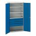 Kitted Cupboard 1050 Wide 4 Drawers 3 Shelves 401395