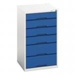 Medium Duty Drawer Cabinets,1 X 100 Mm, 3 X 125 mm and 2 X 175 mm Drawers 401398
