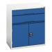 Medium Duty Drawer Cabinets 1 X 125 Mm, 1 X 175 mm Drawers and 1 X 525 mm Cupboar 401400