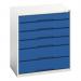 Medium Duty Drawer Cabinets,1 X 100 Mm, 3 X 125 mm and 2 X 175 mm Drawers 401401