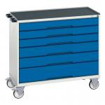 6 Drawer Mobile Cabinet- H X W X D : 925 X 1000 X 550 401406