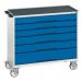 6 Drawer Mobile Cabinet- H X W X D : 925 X 1000 X 550 401406
