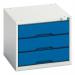 3 Drawer - Blue 401416