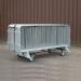 Crowd control barrier trolley 401585