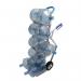 Water bottle aluminium sack truck, 7 bottle capacity 401653