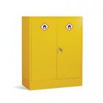 Dangerous Substance Cabinet Supplied Withghs Labelling. Two Adjustable Shelves 401659