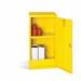 Dangerous Substance Cabinet Supplied Withghs Labelling. One Adjustable Shelves 401661