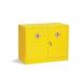 Dangerous Substance Cabinet Supplied Withghs Labelling. One Adjustable Shelves 401664